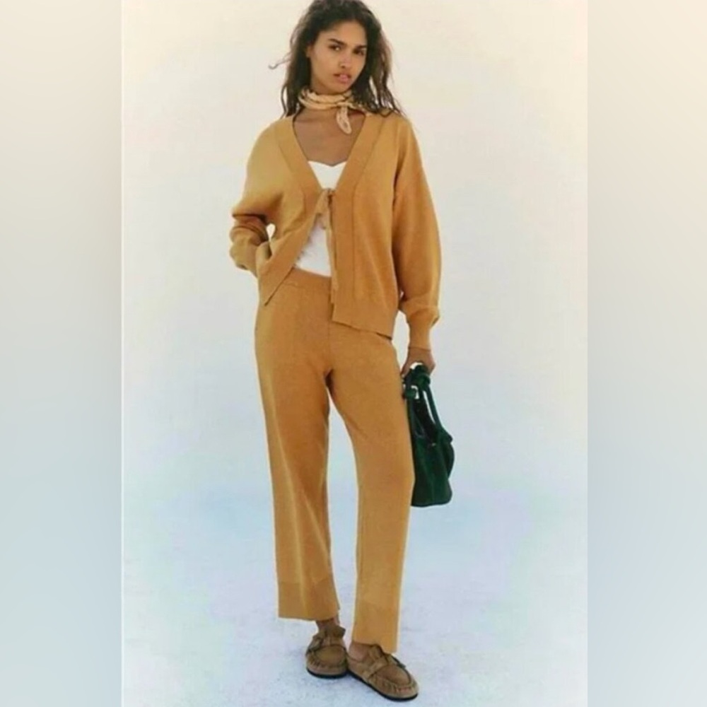 Free People Solar Cardigan & Pants Set - Picture 3 of 5